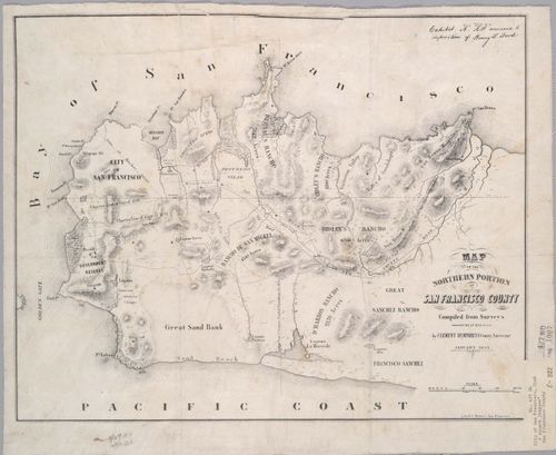San Francisco - Clement Humphreys - 1853