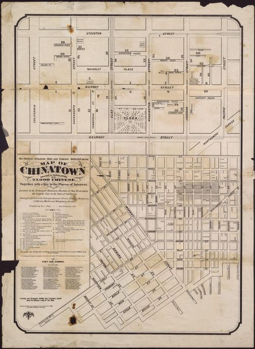 San Francisco Chinatown - Henry Josiah West - 1872